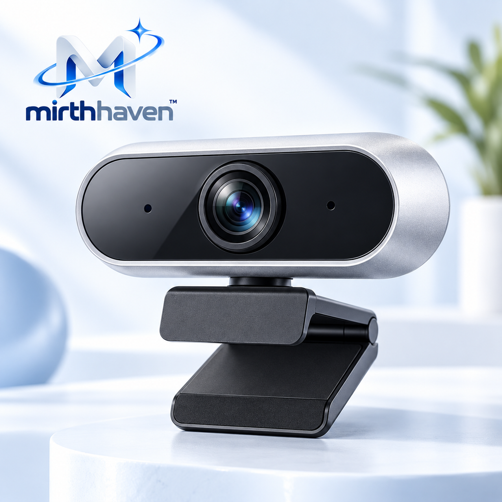 mirthhaven™ Clip-On Desktop Webcam
