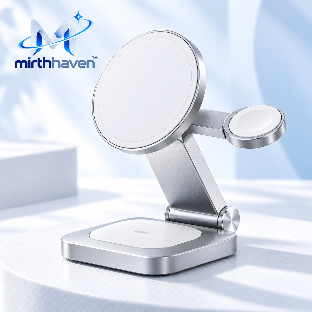 mirthhaven™ 3-in-1 Wireless Charging Stand