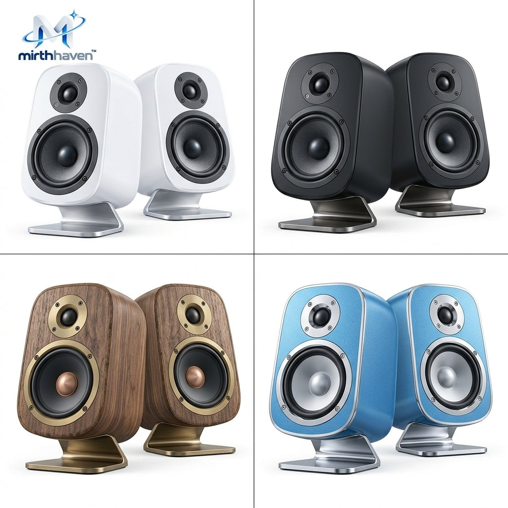 mirthhaven™ Desktop Speaker Pair