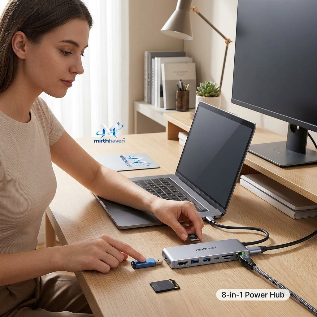 mirthhaven™ USB-C Multiport Hub