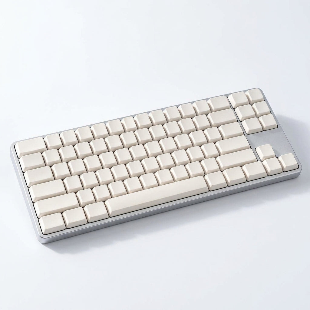 mirthhaven™ Blank-Key Wireless Keyboard