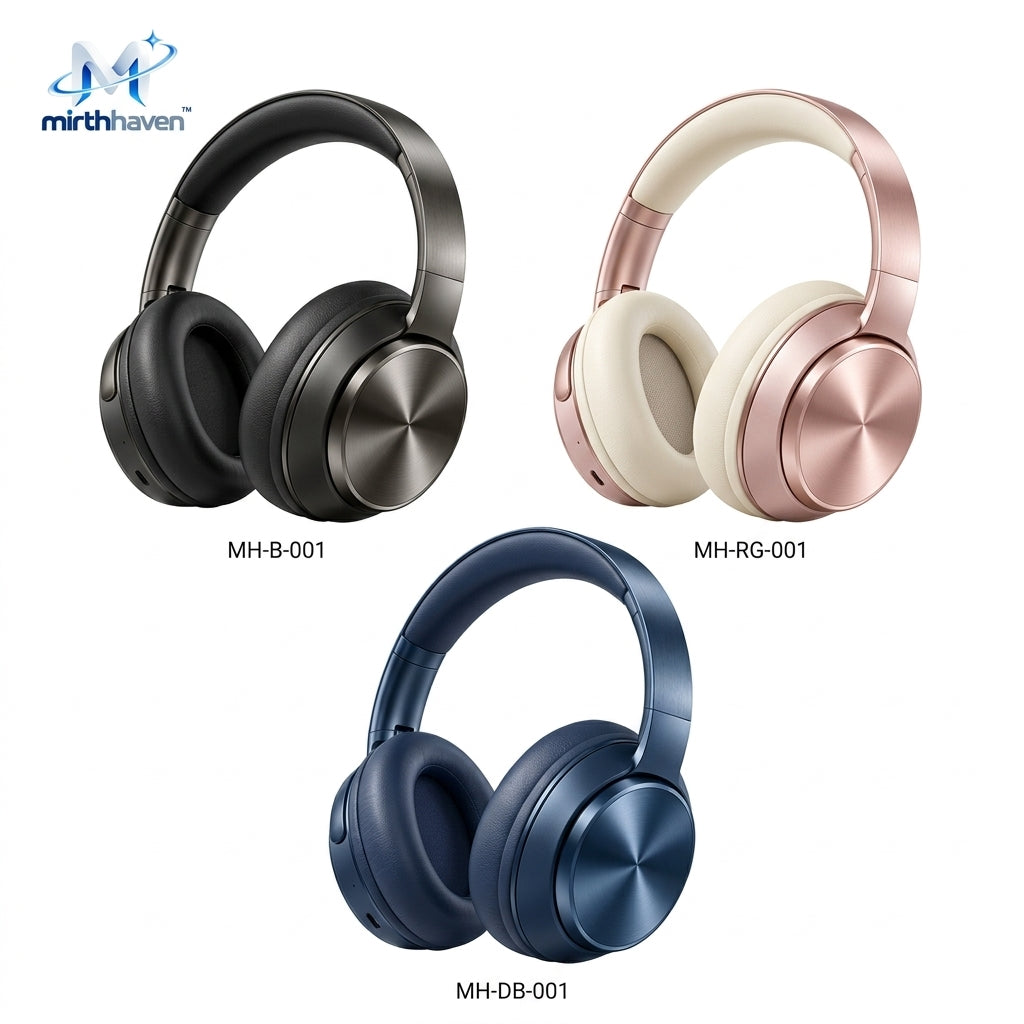 mirthhaven™ Over-Ear Wireless Headphones