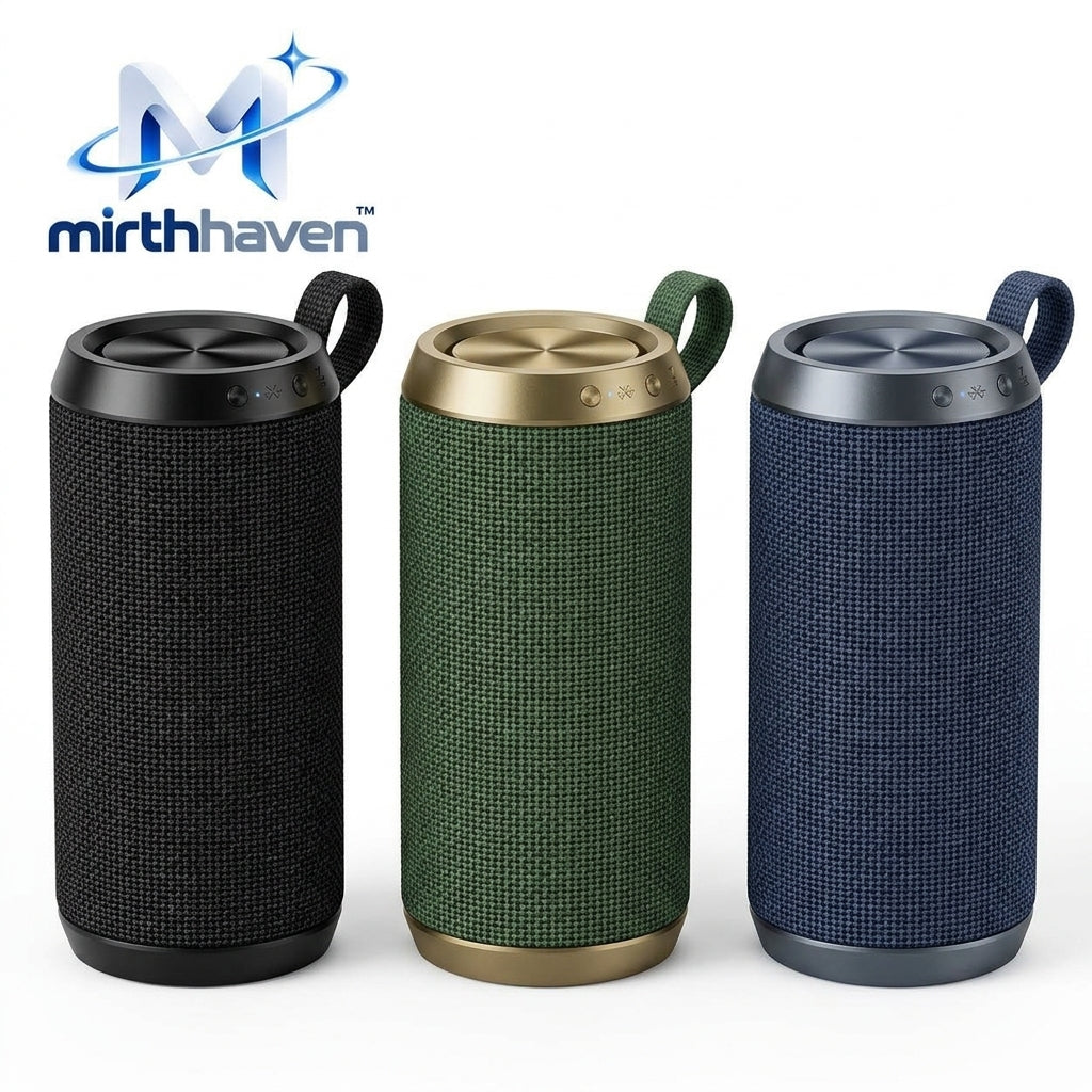 mirthhaven™ Portable Wireless Speaker