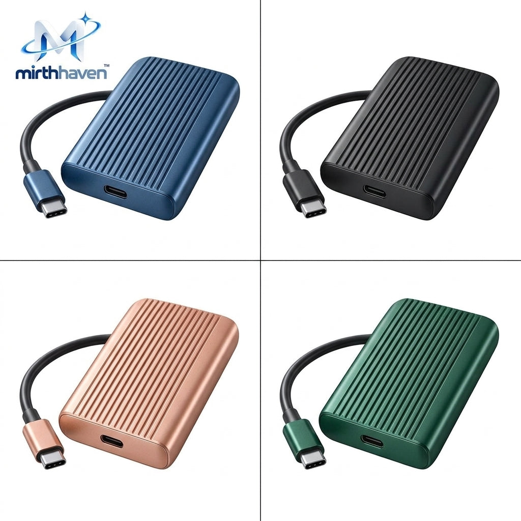 mirthhaven™ Portable External SSD