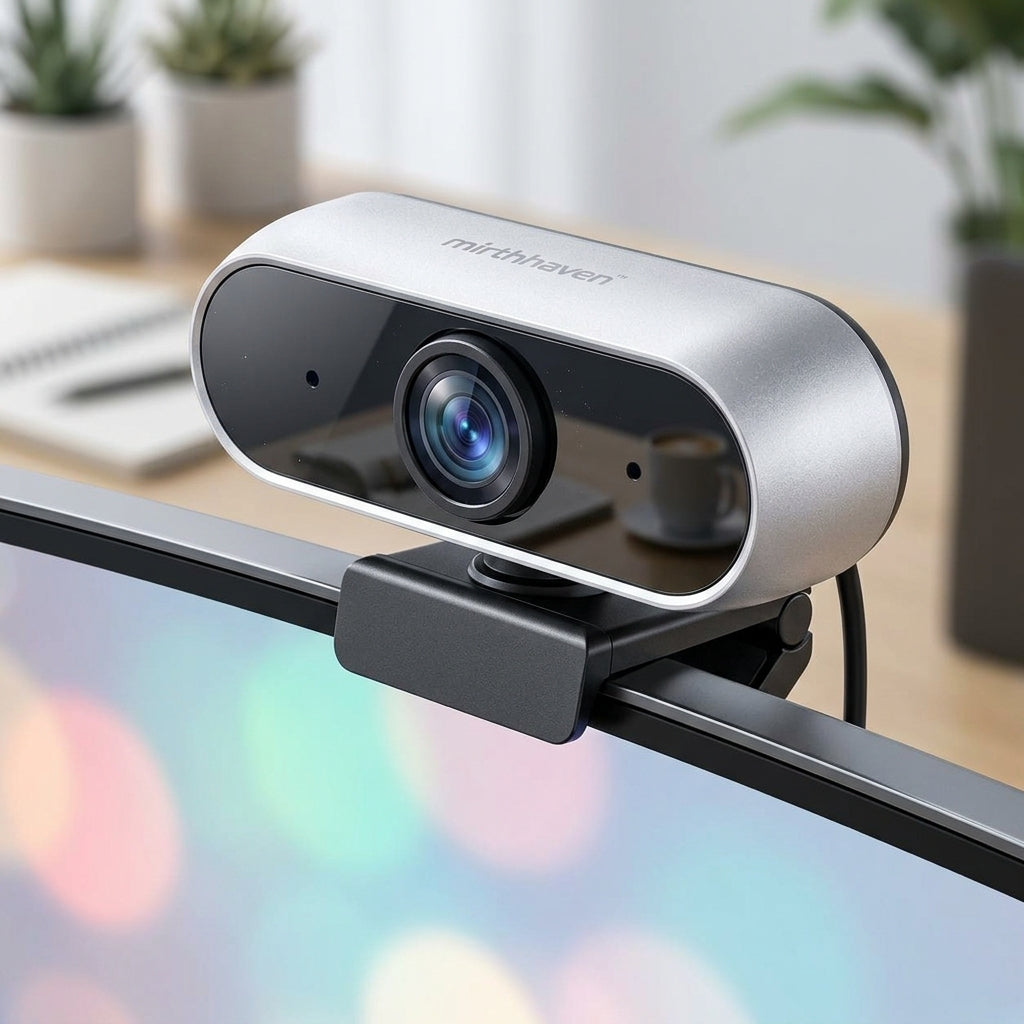 mirthhaven™ Clip-On Desktop Webcam