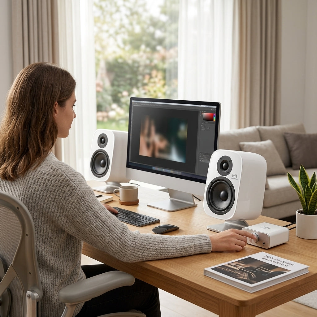 mirthhaven™ Desktop Speaker Pair