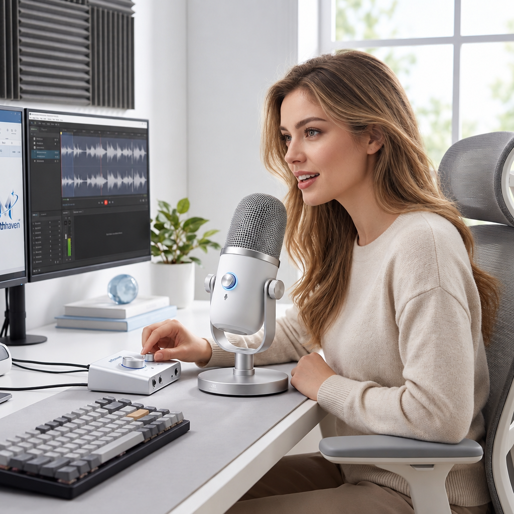 mirthhaven™ USB Desktop Microphone