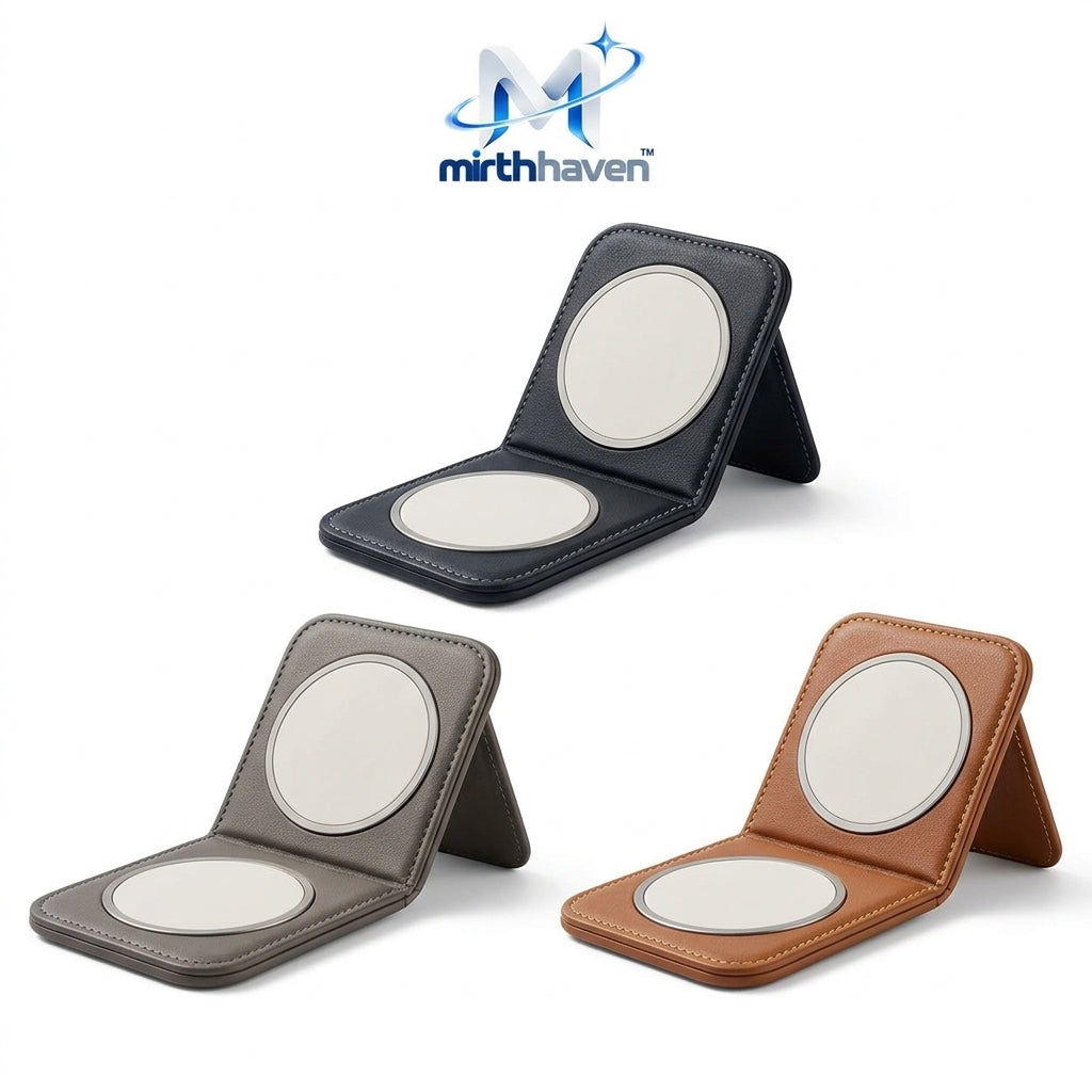 mirthhaven™ Foldable Dual Wireless Charger