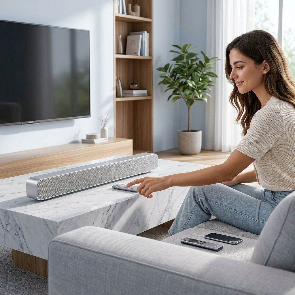 mirthhaven™ Slim Desktop Soundbar