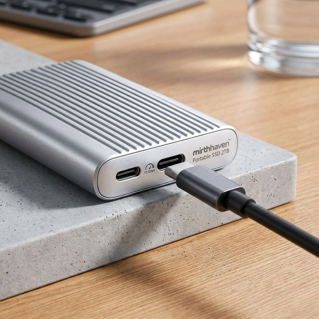 mirthhaven™ Portable External SSD