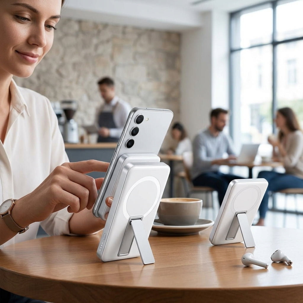 mirthhaven™ Magnetic Power Bank with Stand