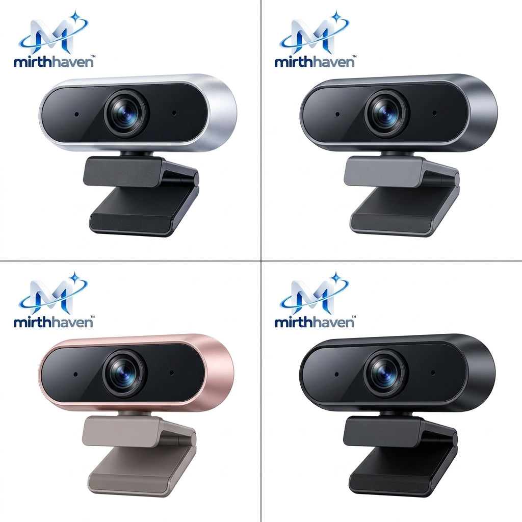 mirthhaven™ Clip-On Desktop Webcam