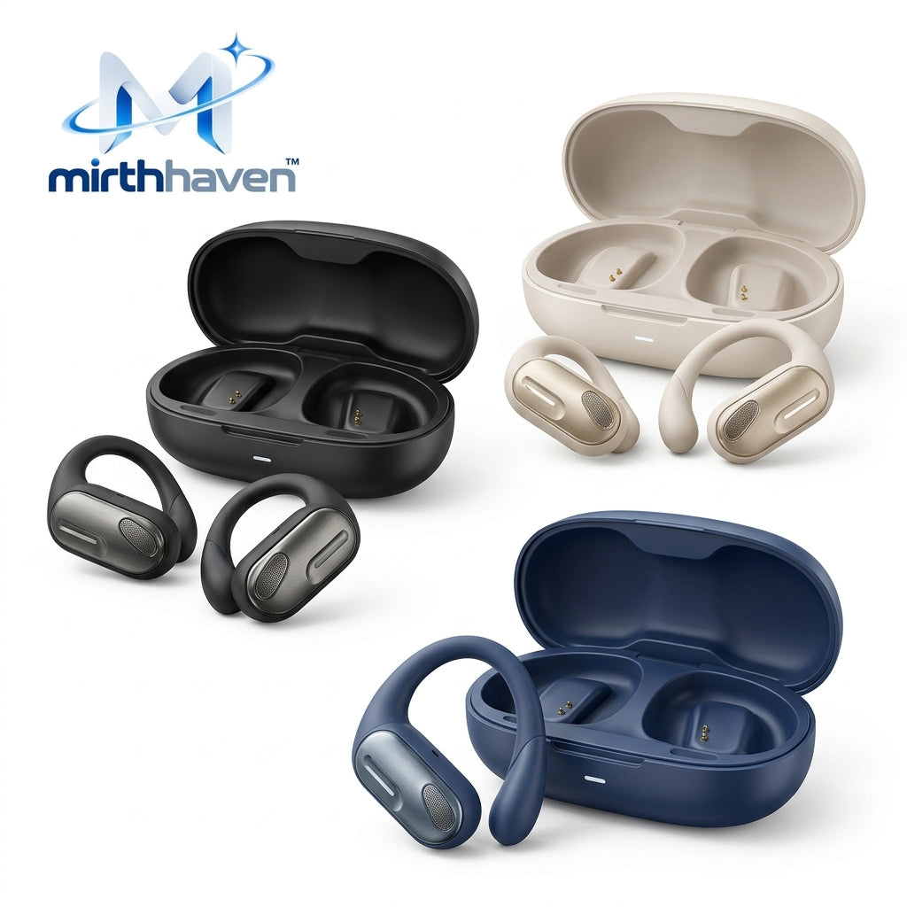 mirthhaven™ Open-Ear Wireless Earbuds