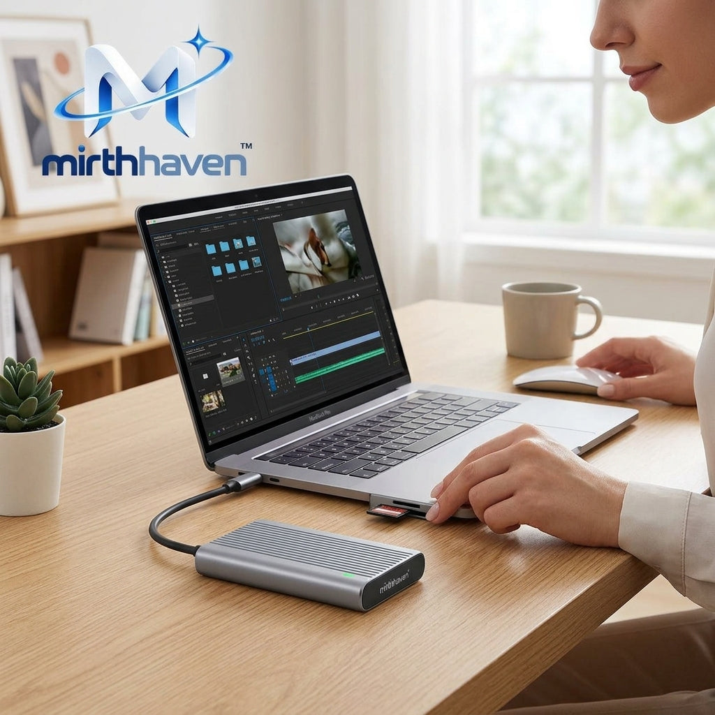 mirthhaven™ Portable External SSD