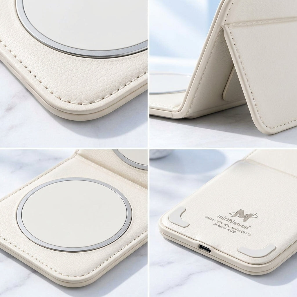 mirthhaven™ Foldable Dual Wireless Charger